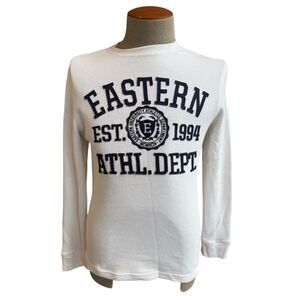 Old Navy Waffle Weave “Eastern Athletic Dept” T-Shirt Sz. S Unisex